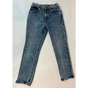 Vintage 80s HIS Acid Wash Jeans Mom Jeans High Rise - Size 30 * 30